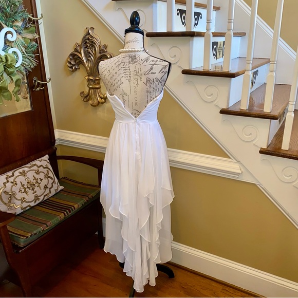 B. Darlin strapless rhinestone prom dress - Picture 5 of 6